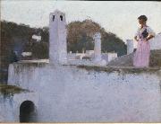 John Singer Sargent View of Capri oil painting artist